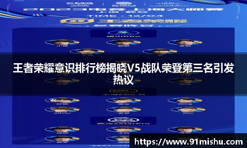 王者荣耀意识排行榜揭晓V5战队荣登第三名引发热议